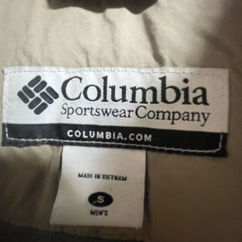 Mens small Columbia coat